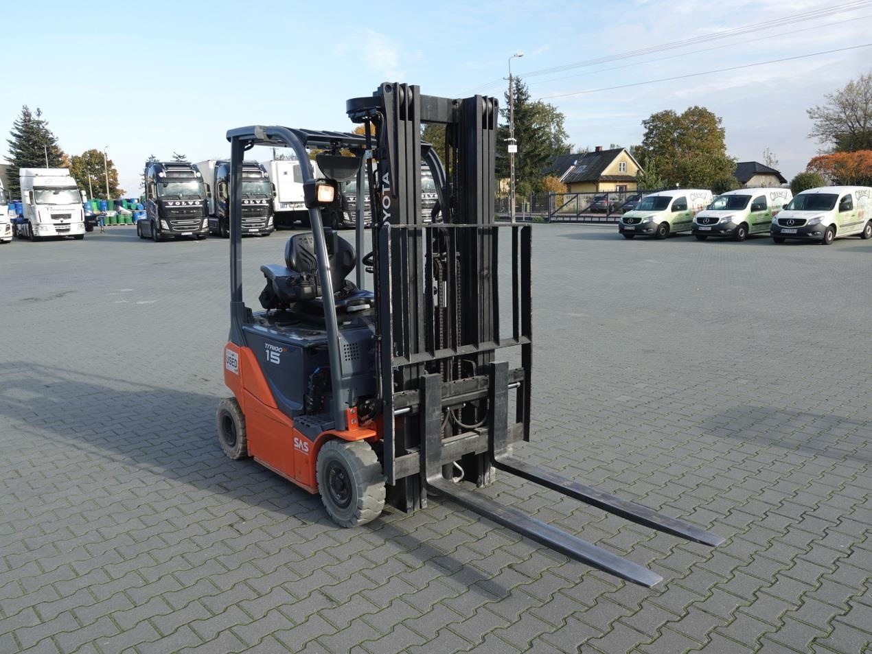 Wózek widłowy unoszący Toyota 8FBMT15 (Traigo 15) - 2