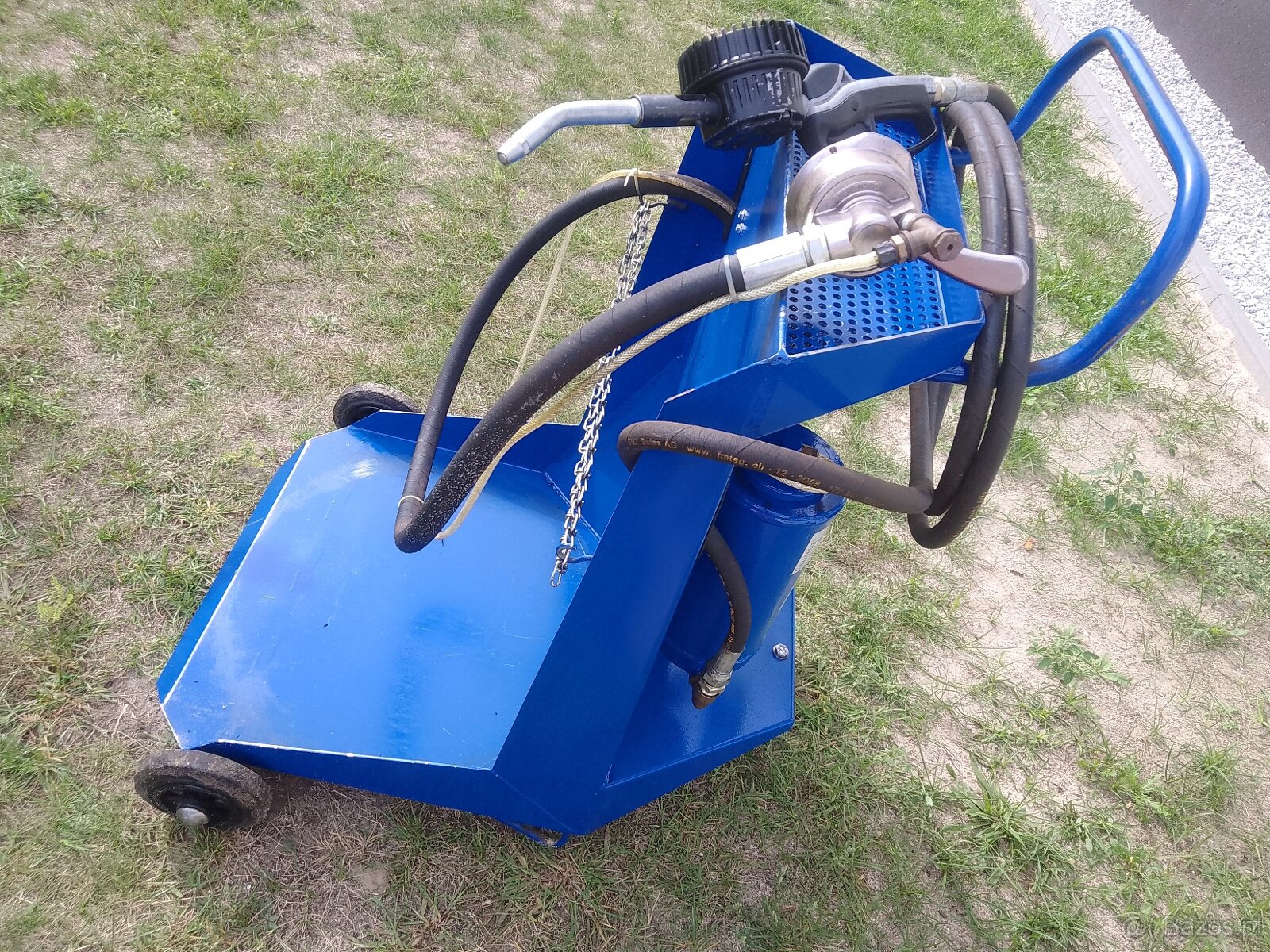 Mobilny system dozowania oleju silnikowego 220L - 2