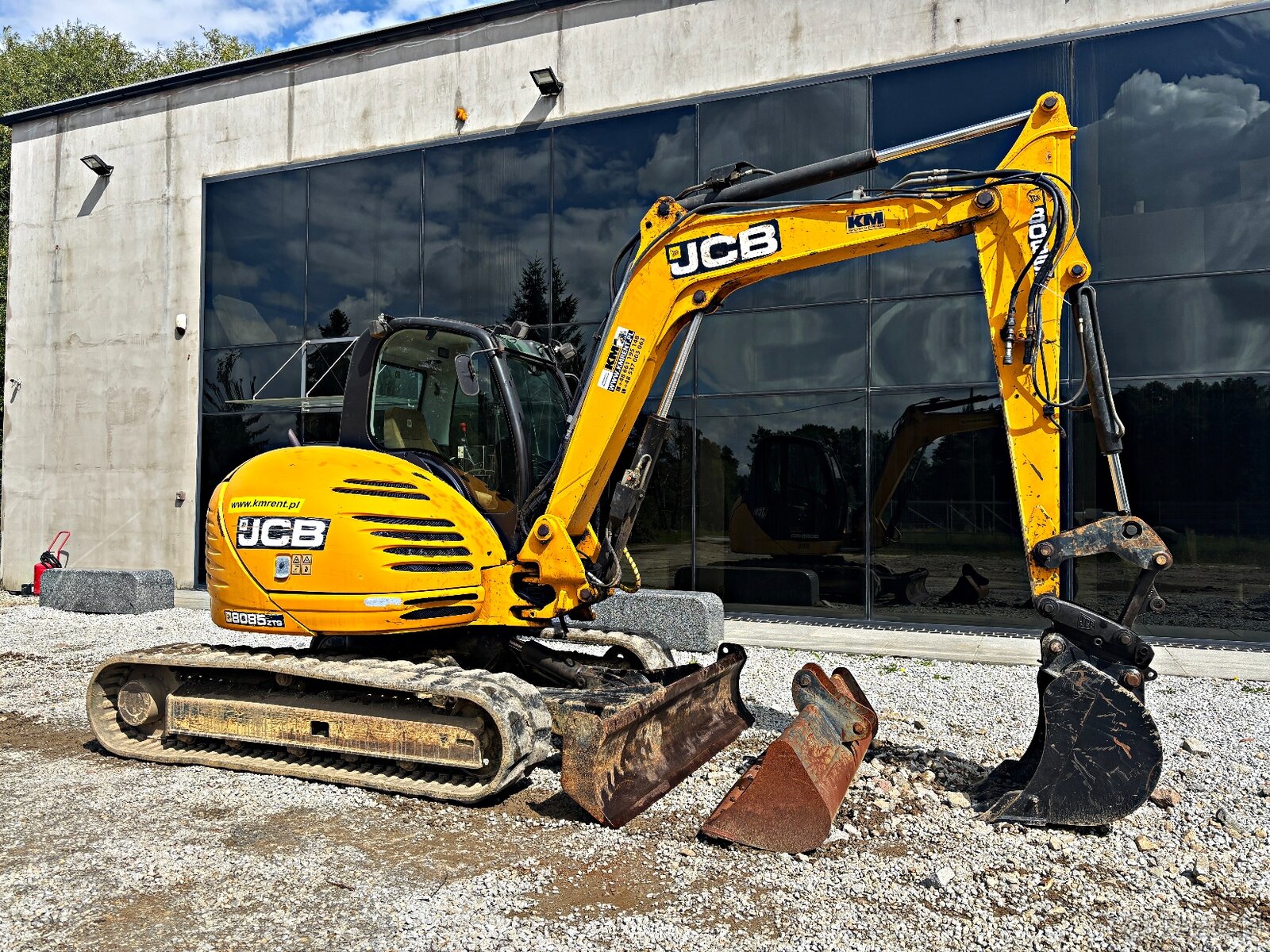 JCB 8085 MIDI-KOPARKA 2012R | JCB 8080, 8065, 85, KOMATSU PC - 2