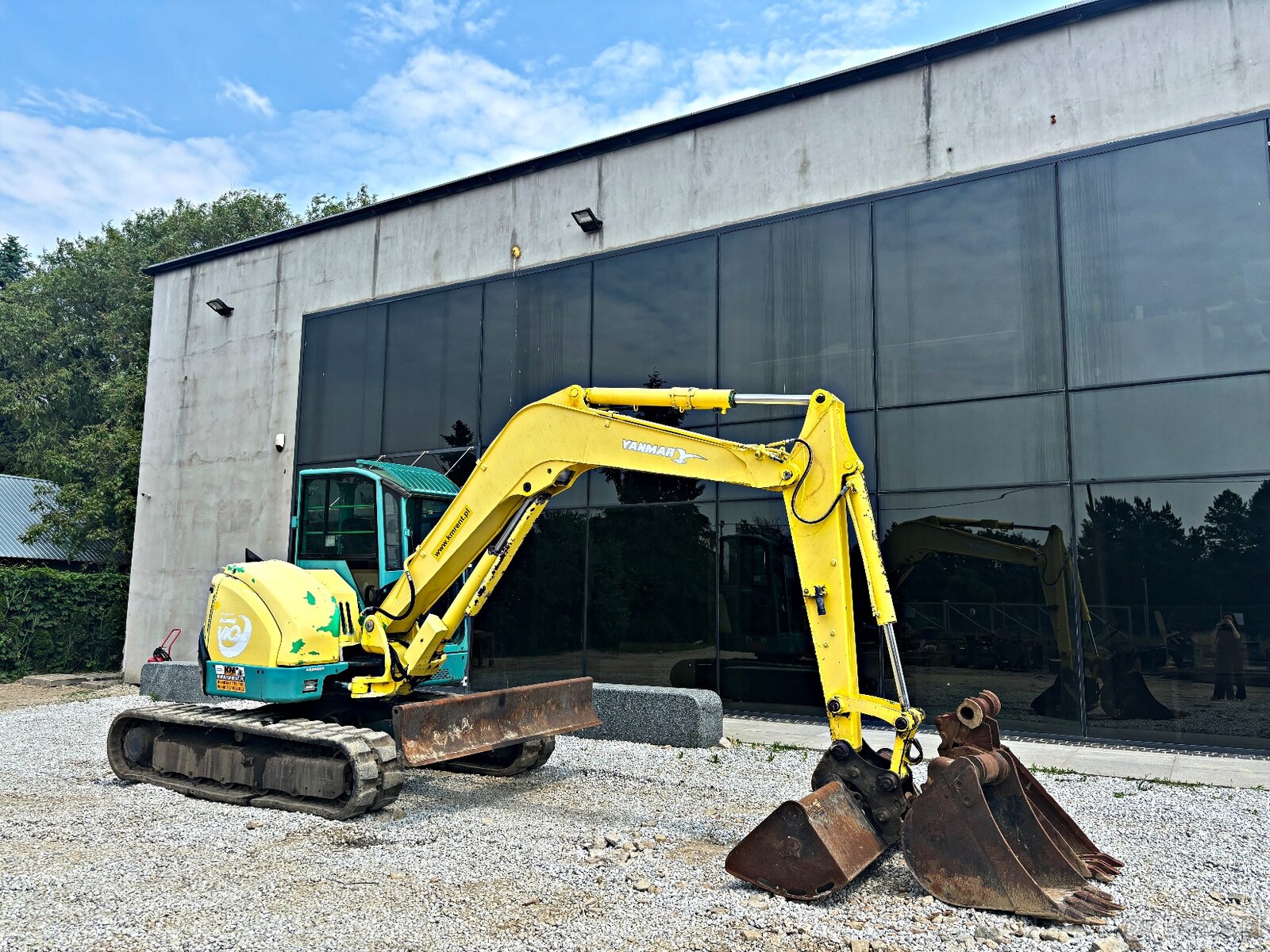 YANMAR VIO 75 KOPARKA GĄSIENICOWA 2007R. | Yanmar vio80 kubo - 2