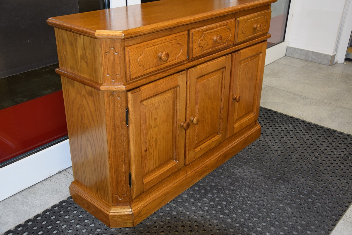 komoda dębowa - jak nowa - 2