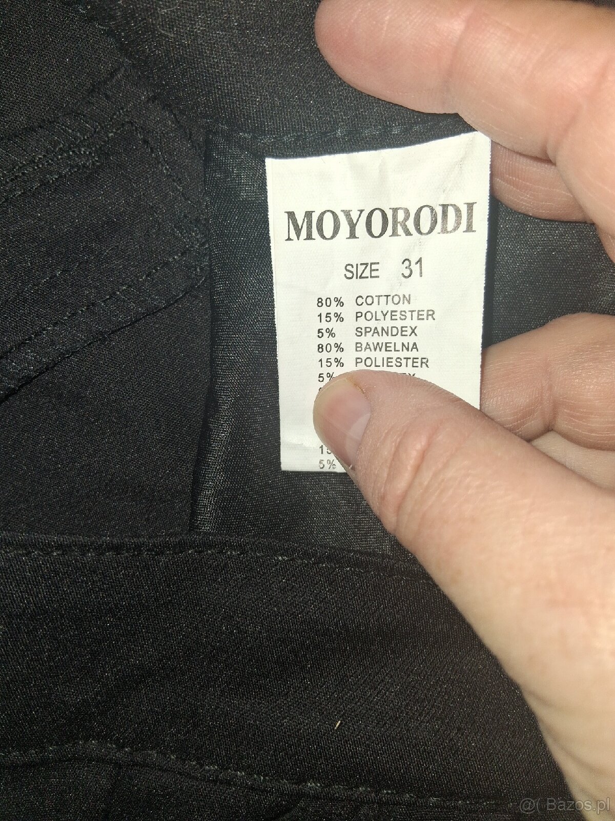 Eleganckie spodnie damskie rozm L - 2