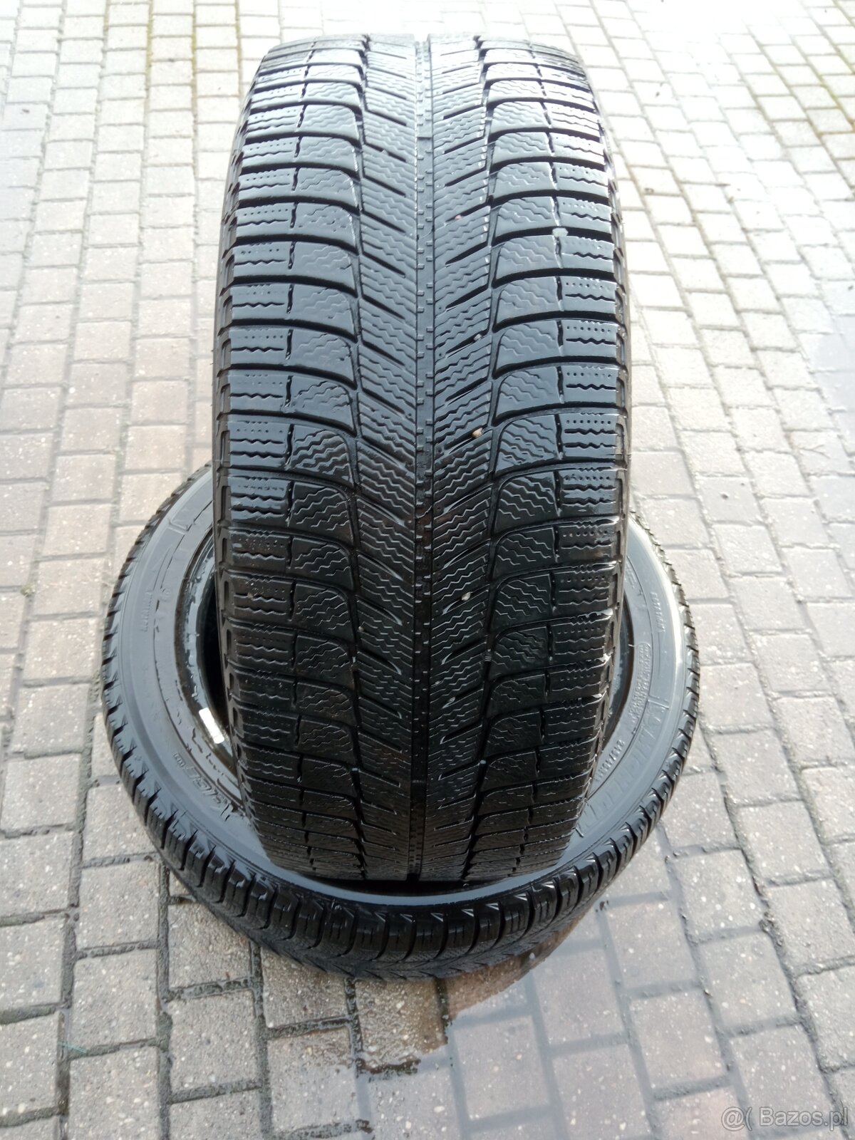 opony 245/45/r18 Michelin x-ice zima bieżnik ok 7.5 mm nie n - 2