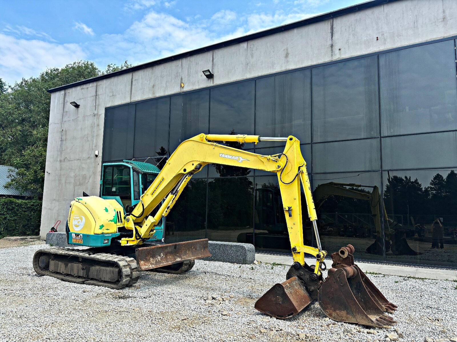 Yanmar VIO 75 KOPARKA GĄSIENICOWA 2007R. | Yanmar vio80 kubo - 2
