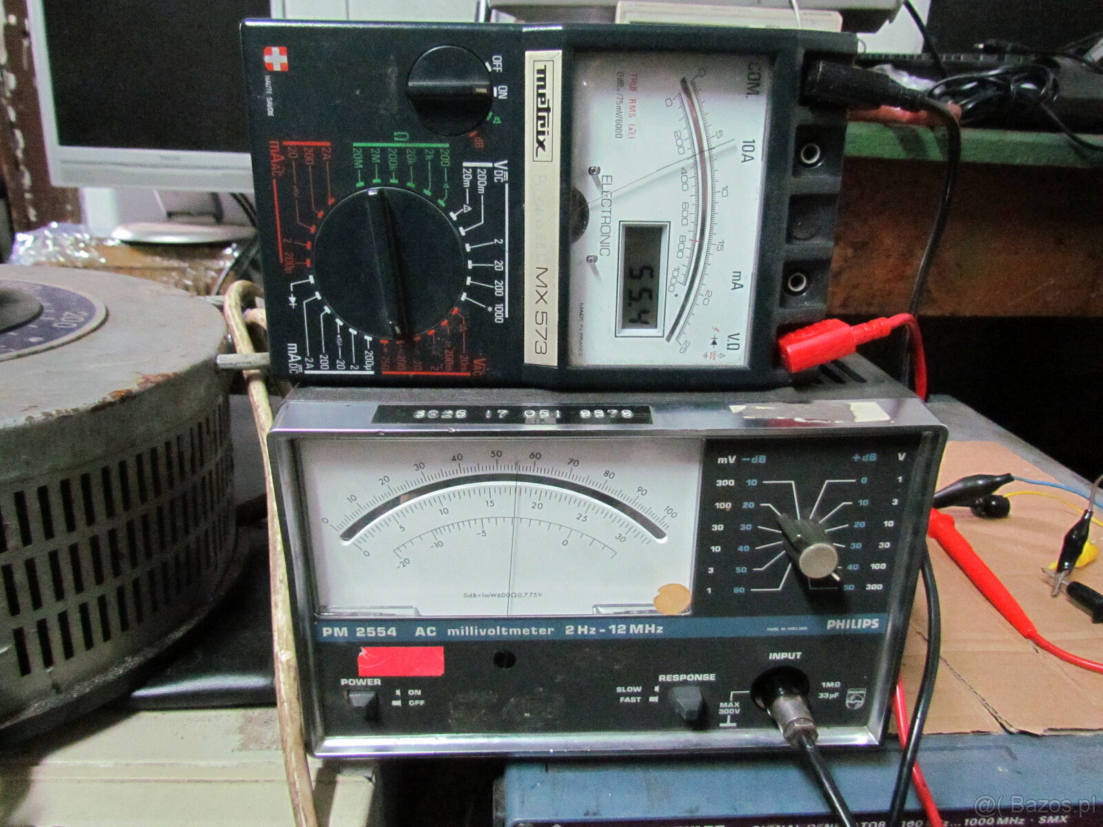 Miliwoltomierz Philips PM 2554 - 2