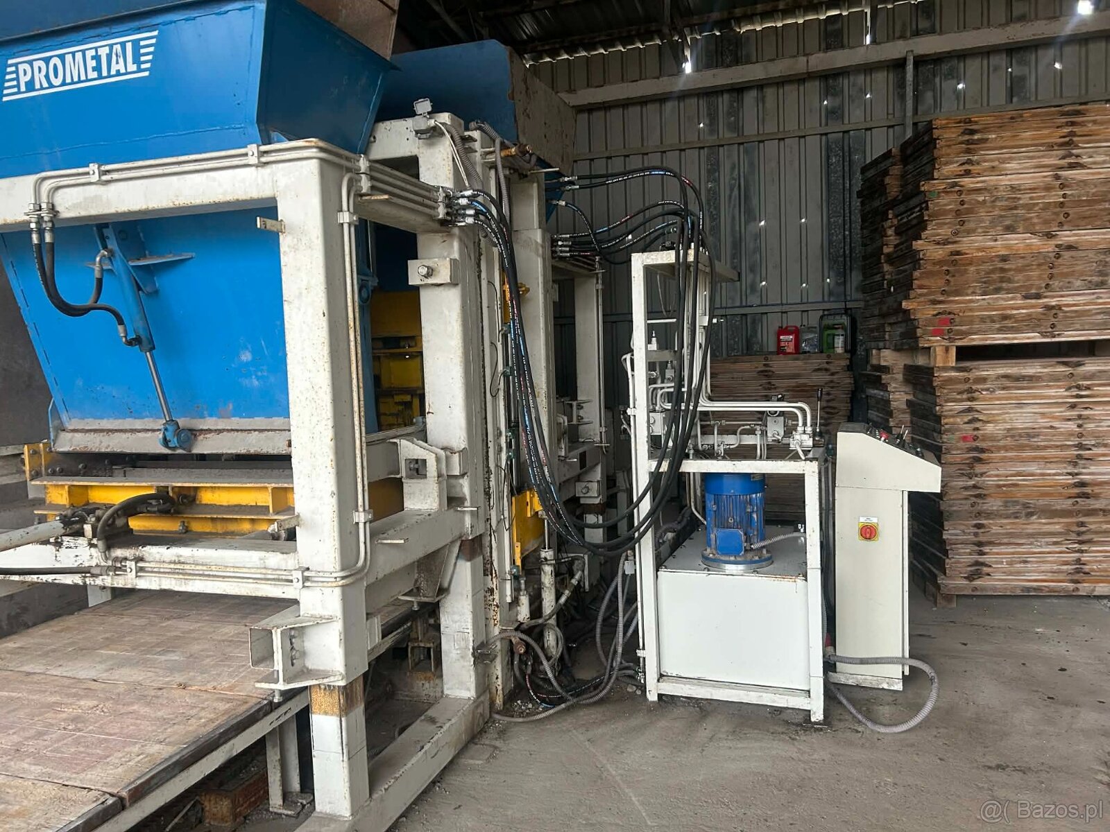 Wibroprasa dwuwarstwowa PROMETAL Uniwersal 400 - 2