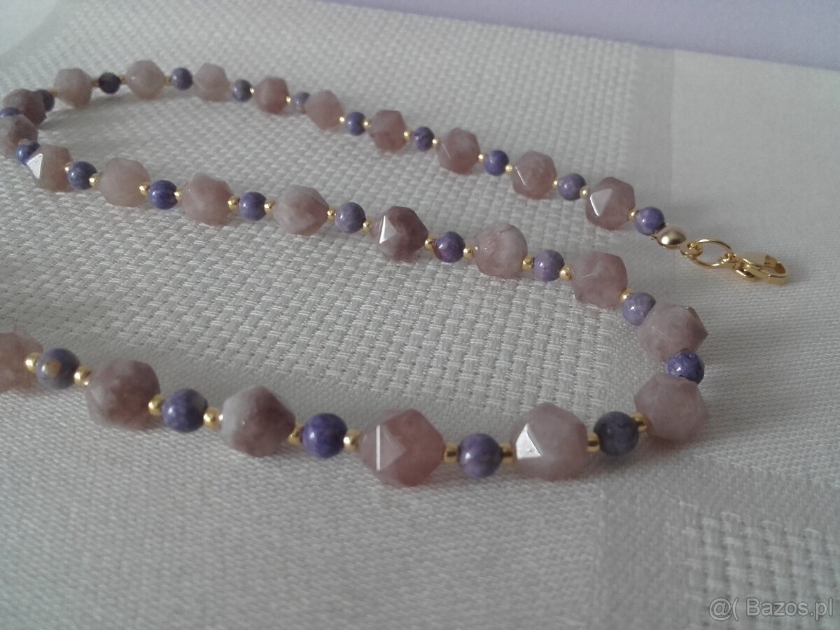 Naszyjnik jadeit marmur - 2