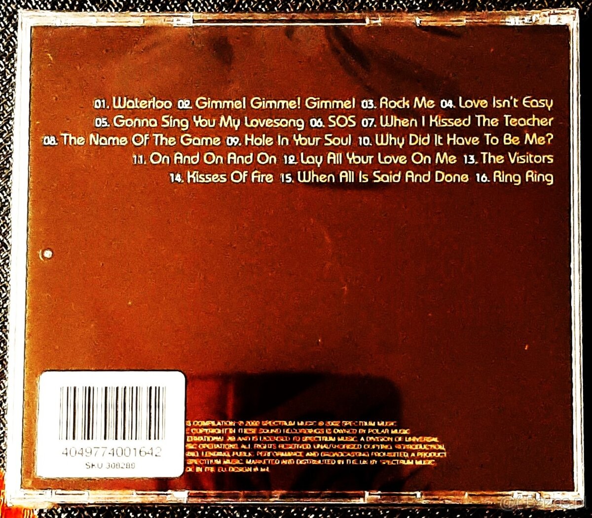 Polecam Wspaniały Album Cd ABBA - Album The Name Of The Game - 2