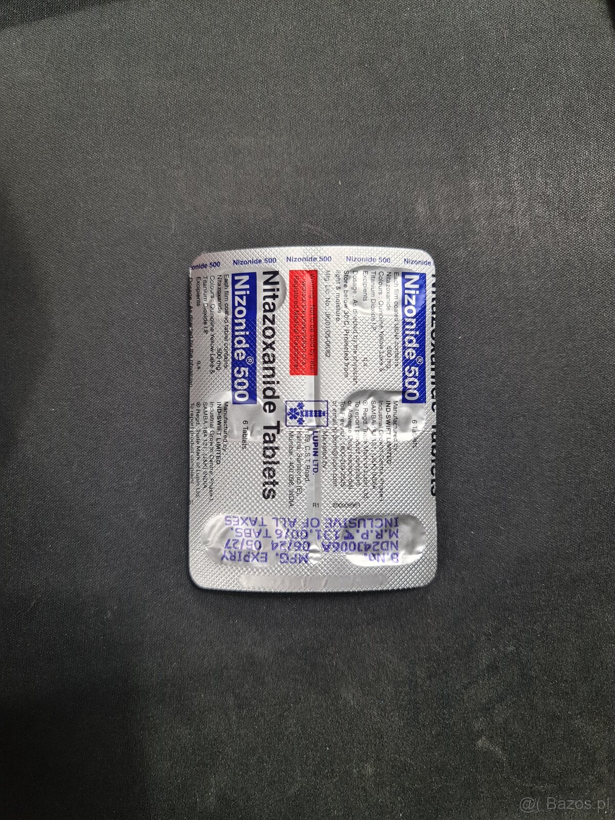 Alinia Nizonide 500 nitazoxanide - 2