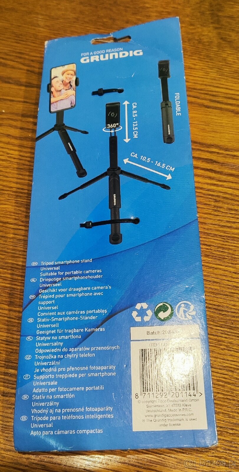 Wysuwany statyw na smartfona. GRUNDIG - 2