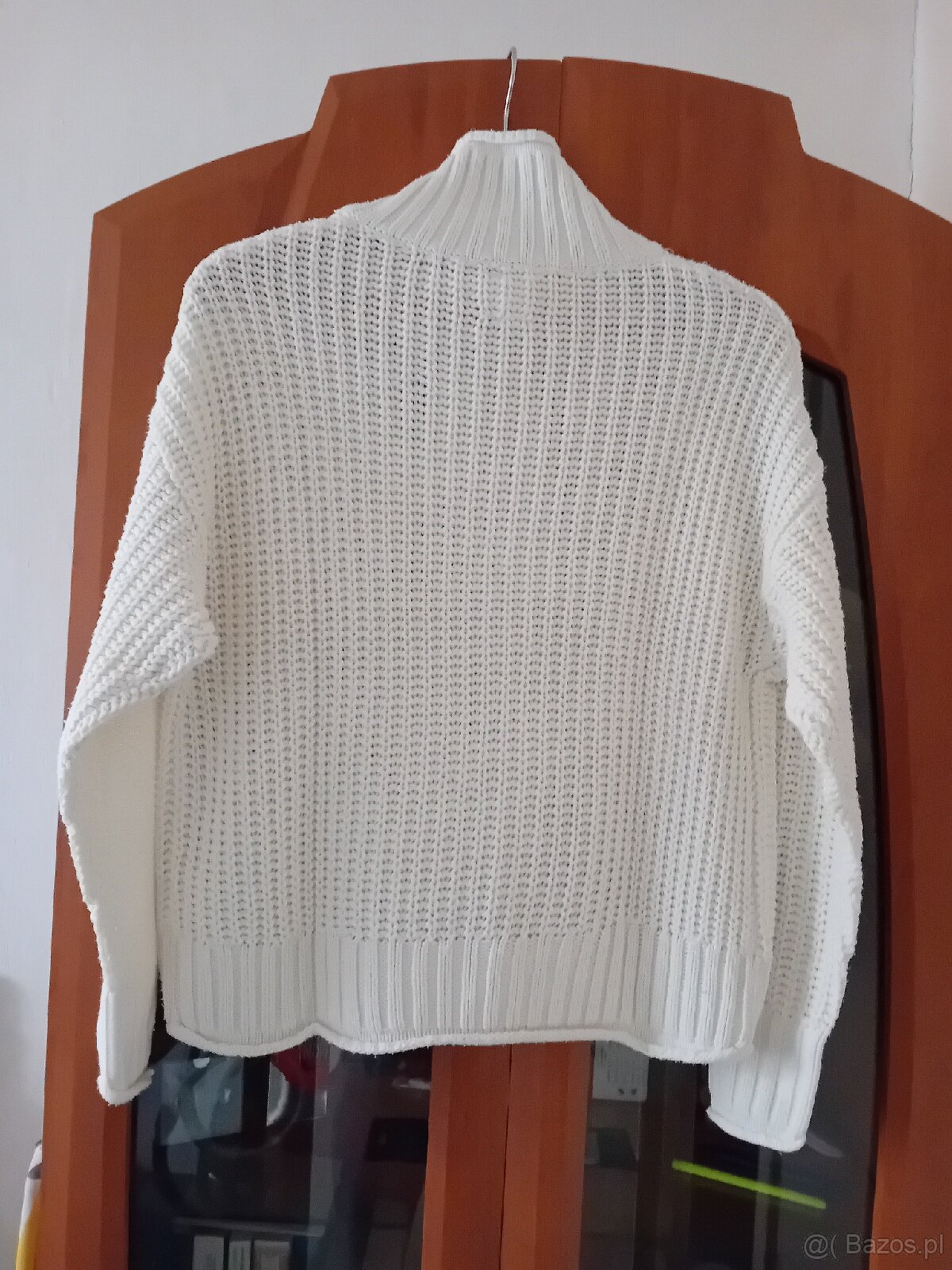 Sweter z golfem oversize - 2