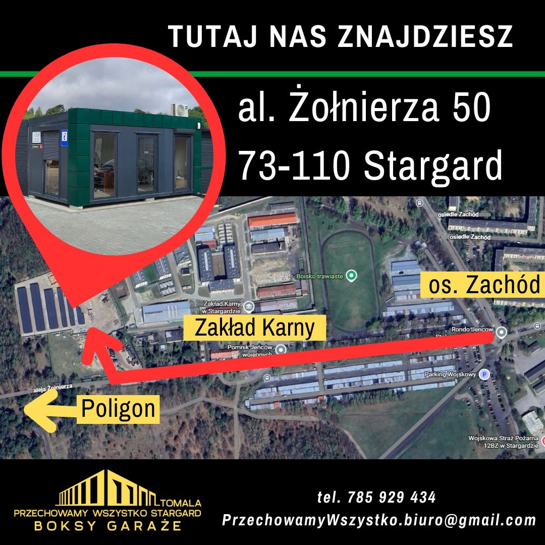 Garaż | Boks | Miejsce | Wynajem Stargard - 2