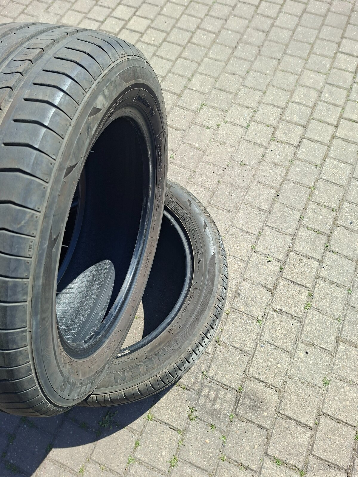 opony 205/55/16 r GREEN ATLAS 91 h bieżnik ok 6 mm nie napra - 2