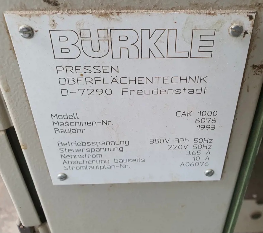 4-walcowa nakładarka kleju BURKLE - 2