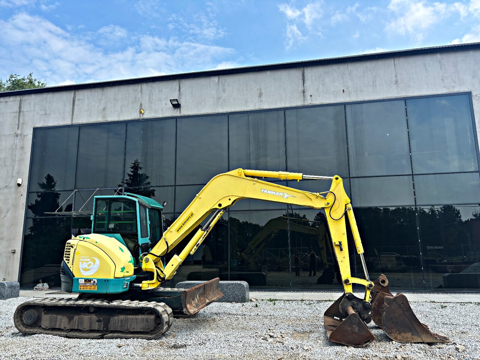 Yanmar VIO 75 KOPARKA GĄSIENICOWA 2007R. | Yanmar vio80 kubo - 2