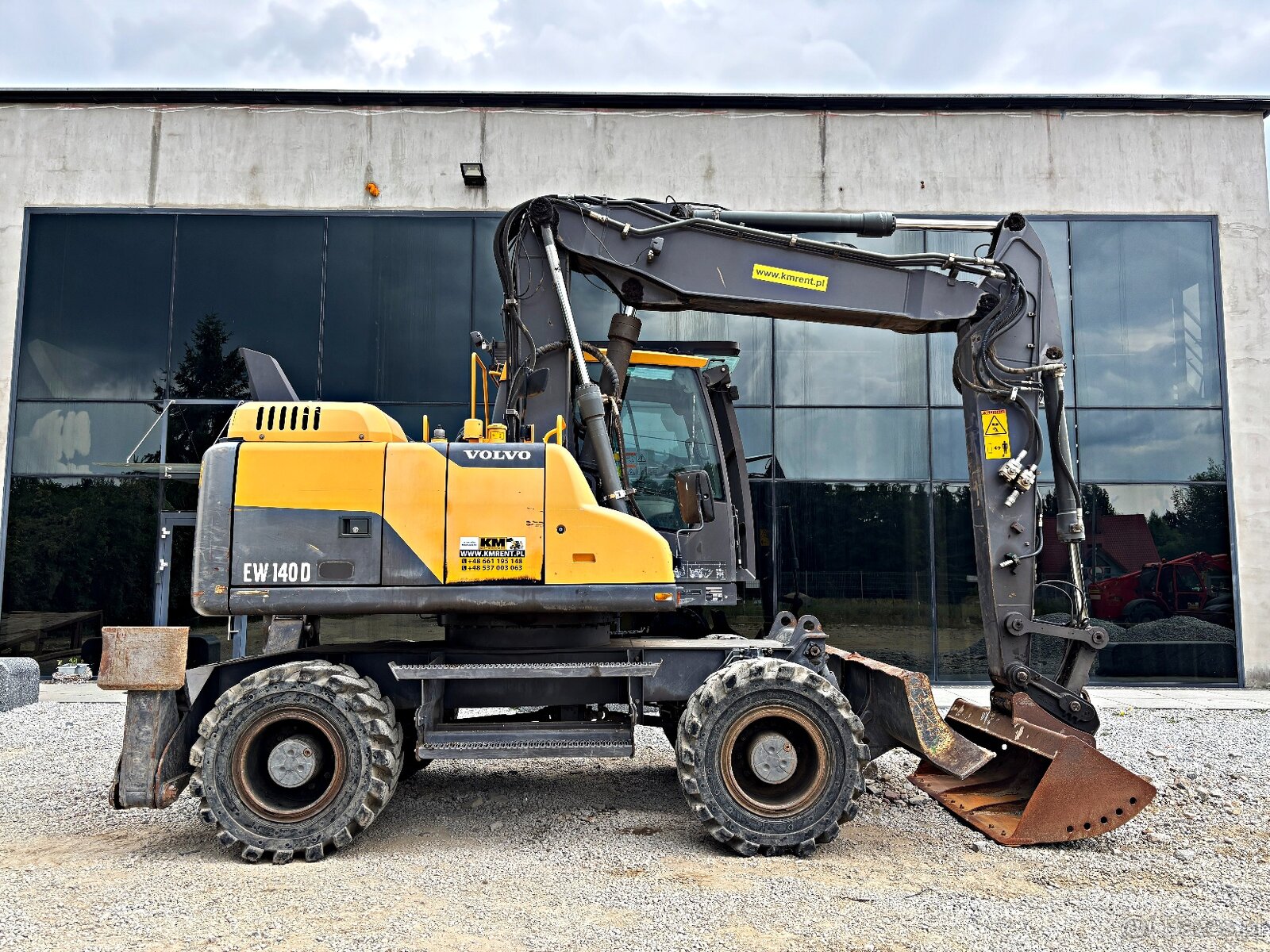Volvo EW140D KOPARKA KOŁOWA 2015R | JCB HD110WT 4F, JCB Hydr - 2