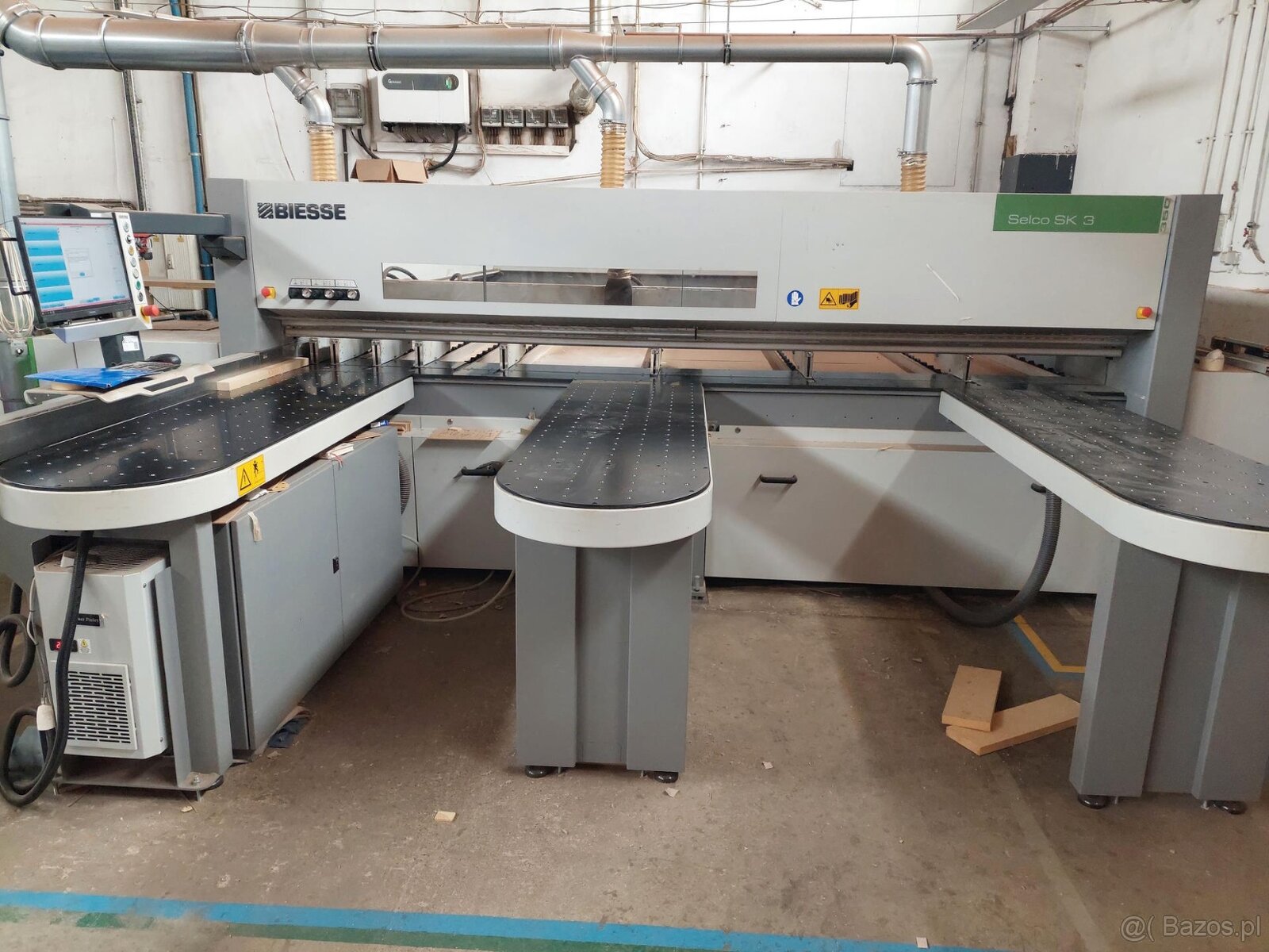 Piła panelowa BIESSE SELCO SEKTOR 350 – 3800 × 3800 - mało u - 2
