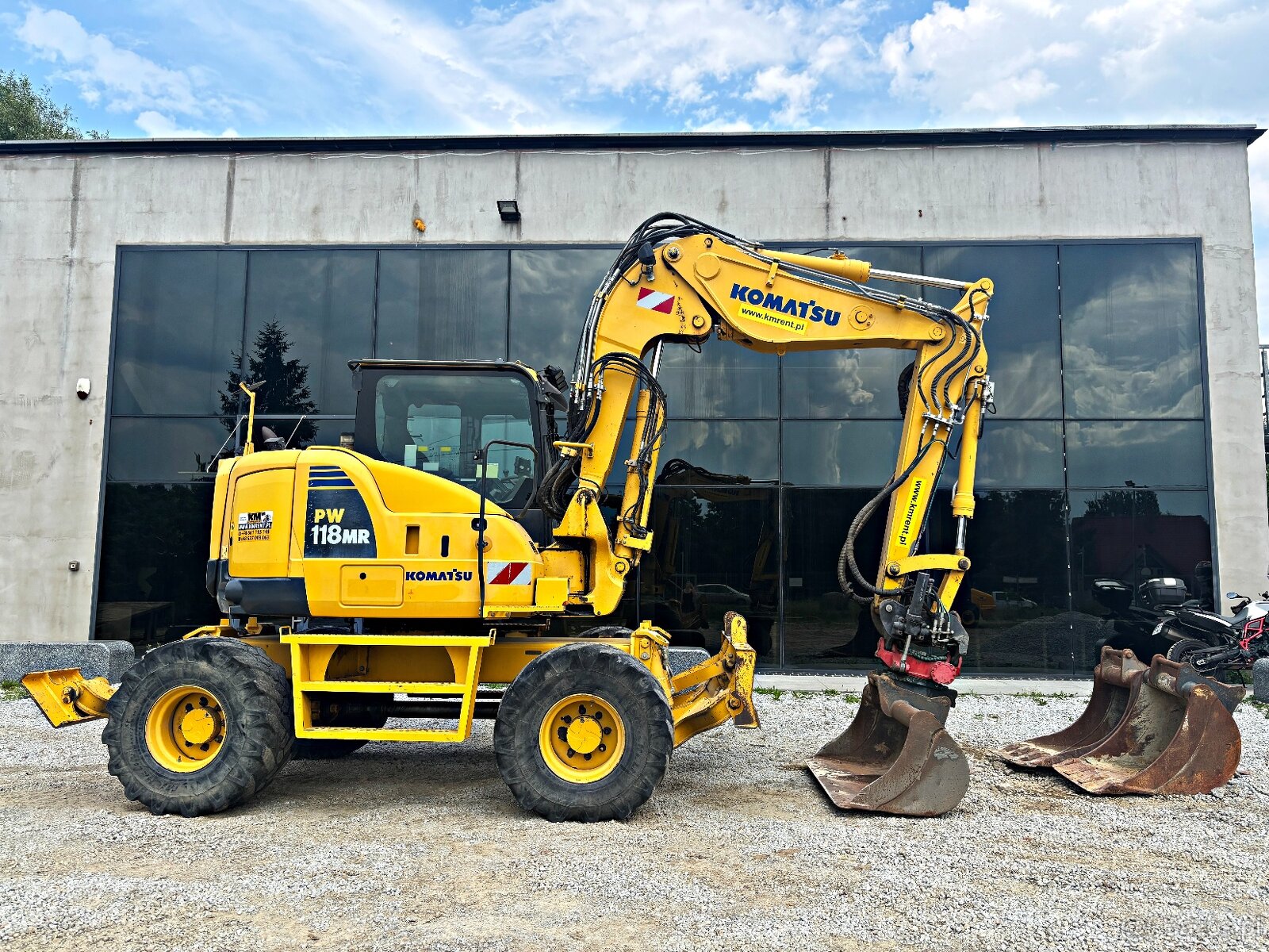 Komatsu PW 118 MR-8 KOPARKA KOŁOWA ROTOTILT 2017R | LIEBHERR - 2