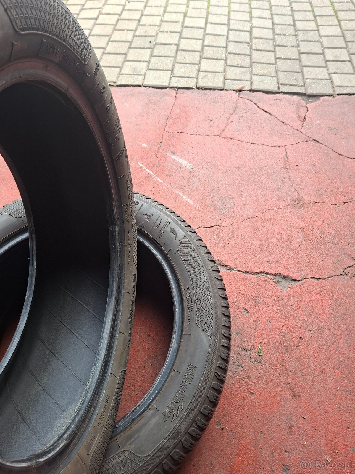 Opony 205/55/16 R KLEBER KRISALP HP3 91 h zima nie naprawian - 2