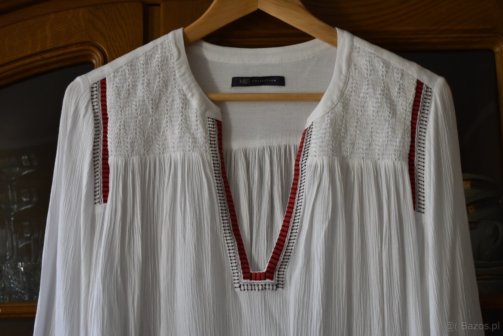 Biała bluzka boho - 2