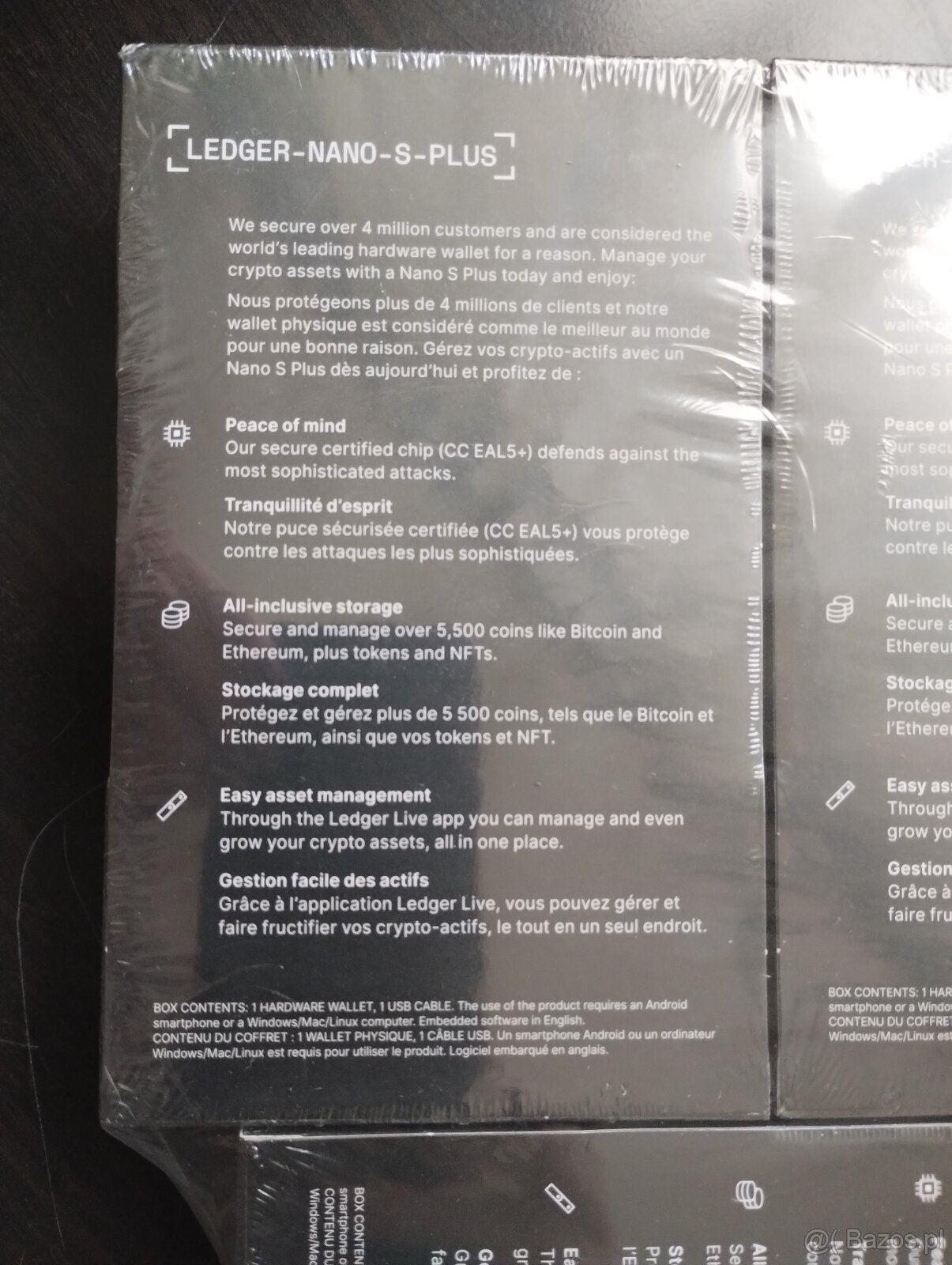 OKAZJA Portfel LEDGER NANO S PLUS PORTFEL DO KRYPTOWALUT - 2