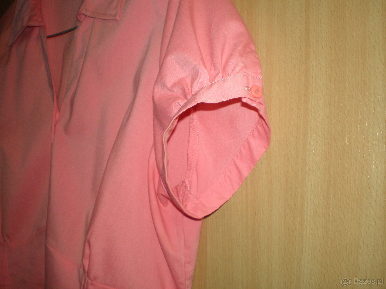 Bluzka damska w rozmiarze L, w kolorze różowym, w stanie uży - 2