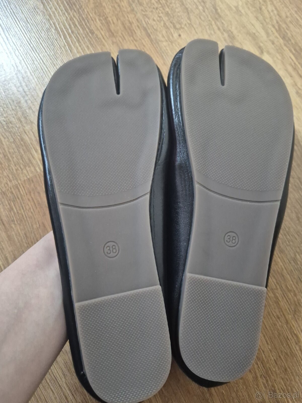 Tabi for women black 38 y2k alt - 2