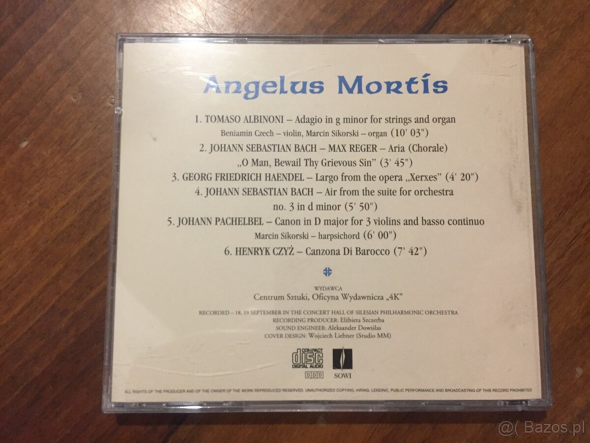 Angelus Mortis CD - 2