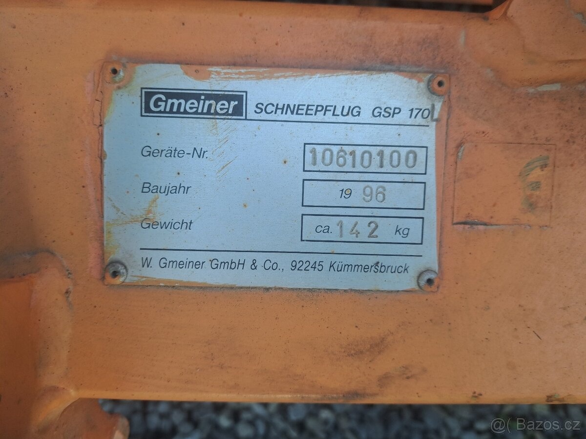 Lemiesz: Przedni obrotowy lemiesz do odśnieżania 2m. - 2