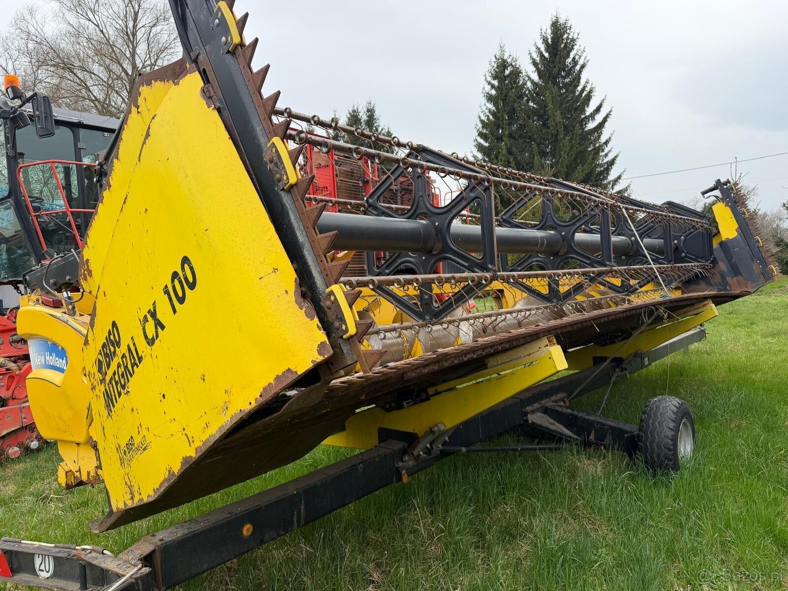 Kombajn zbożowy New Holland CX 860 stół do rzepaku klimatyza - 2
