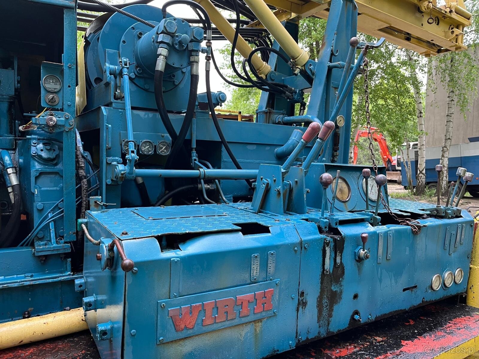 Wirth b1 wiertnica drilling vrtná souprava - 2