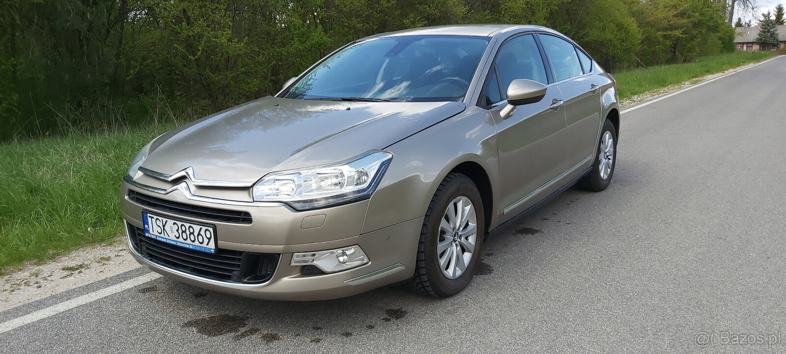 Citroën C5 Lift 1.6 e HDI 114 KM 2014r LED Sedan Navi zarej. - 2