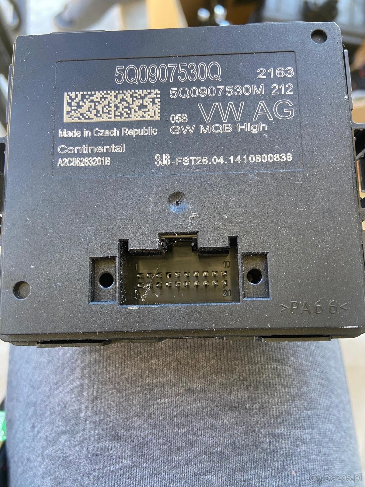 Moduł sterownik PDC VW Audi Skoda Seat 5QA919294G 8-kanałowy - 2