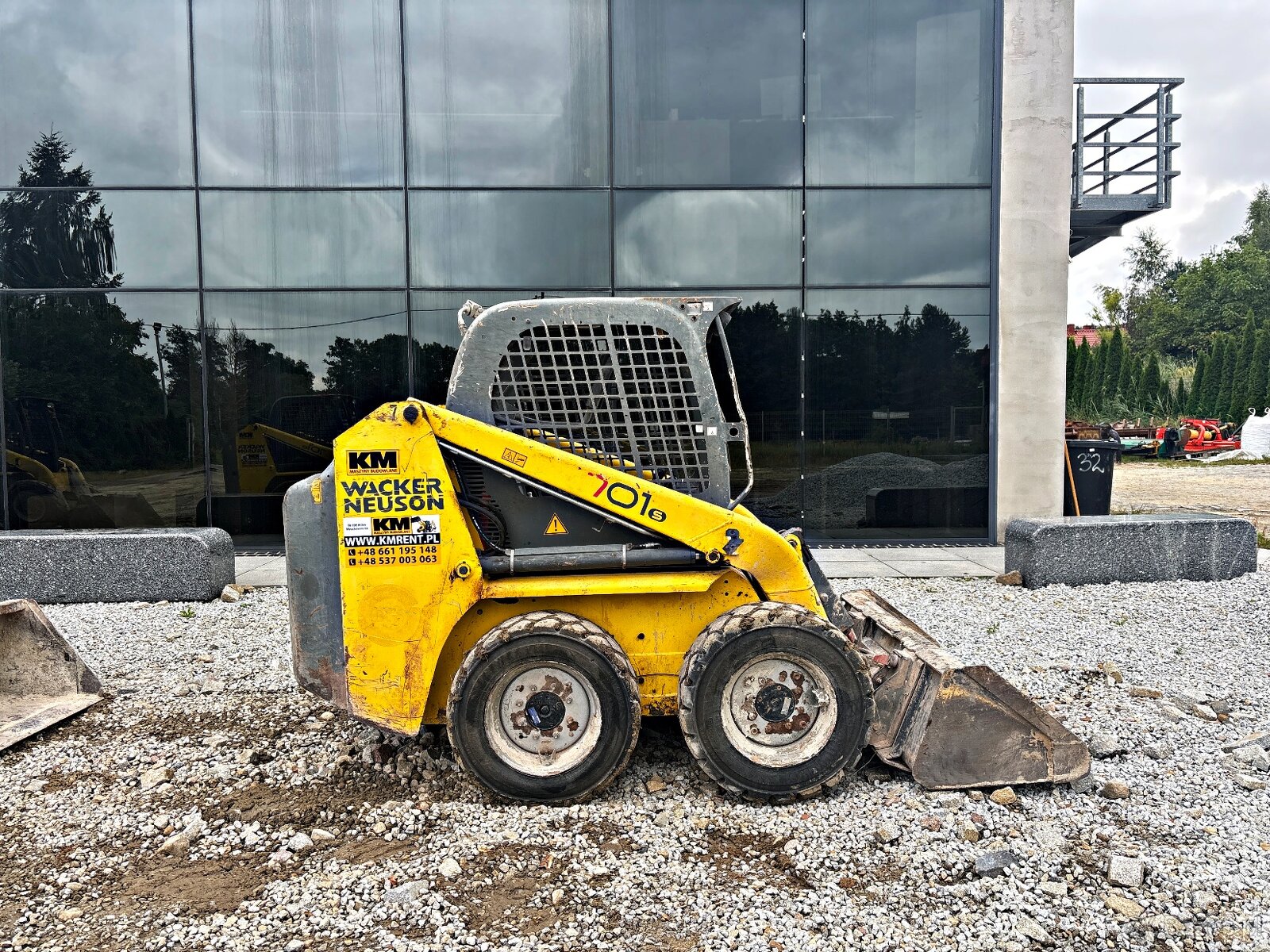 WACKER NEUSON 701S MINI-ŁADOWARKA 2013R... - 2