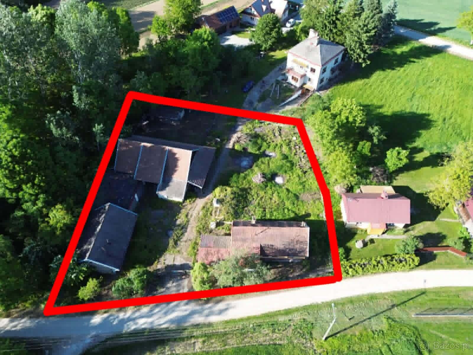 Dom w Samocicach z działką 18,49 ara - 2