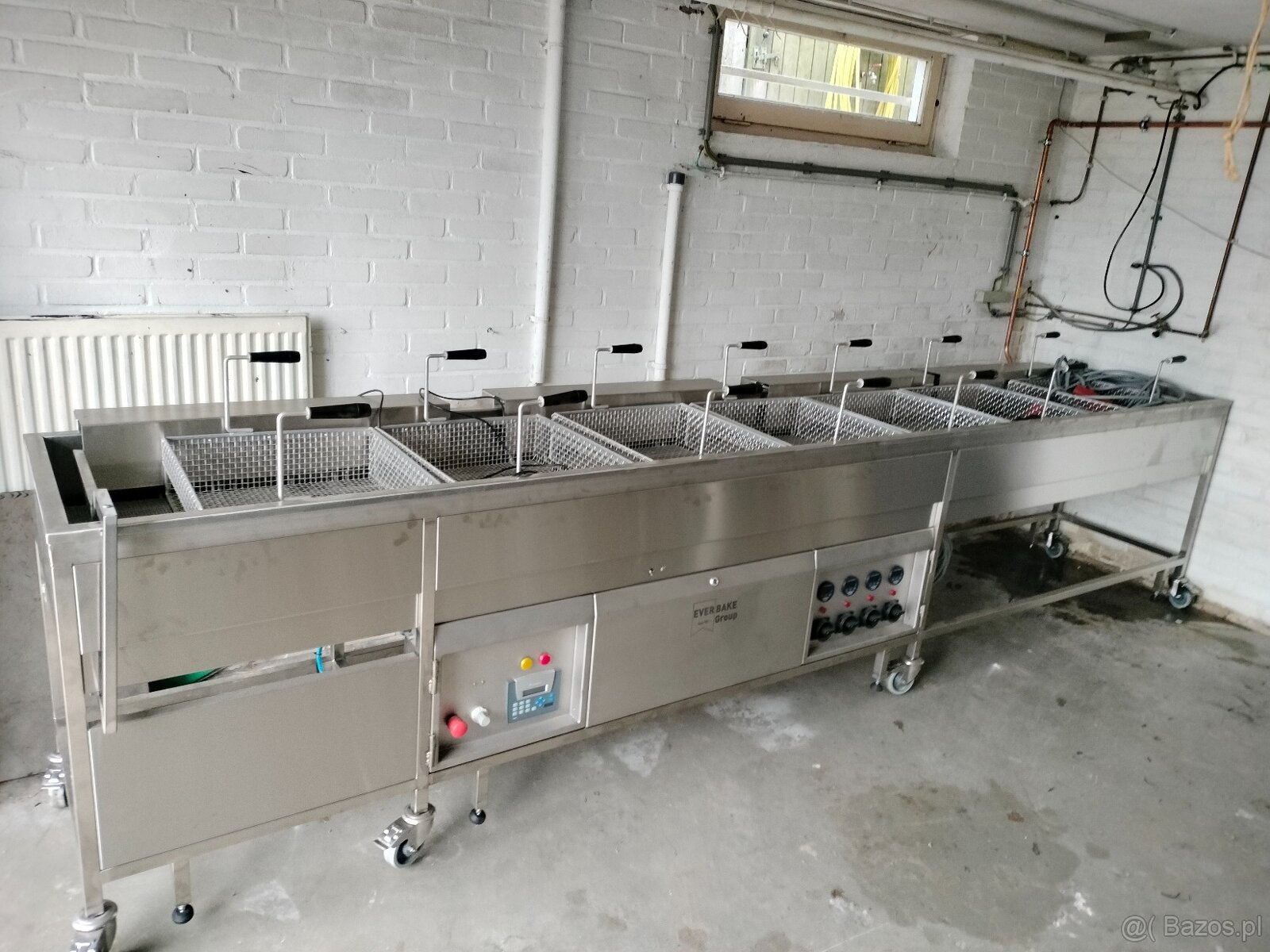 2× Frying tub EB Creare 4000 z koszami – Nowe - 2