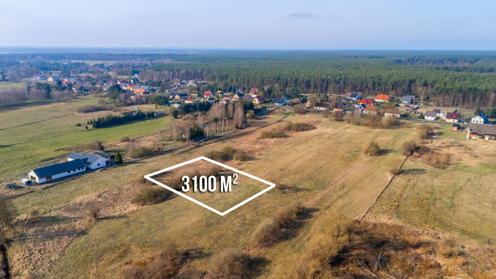 Działka z warunkami tylko 61 zł/m2 - 2