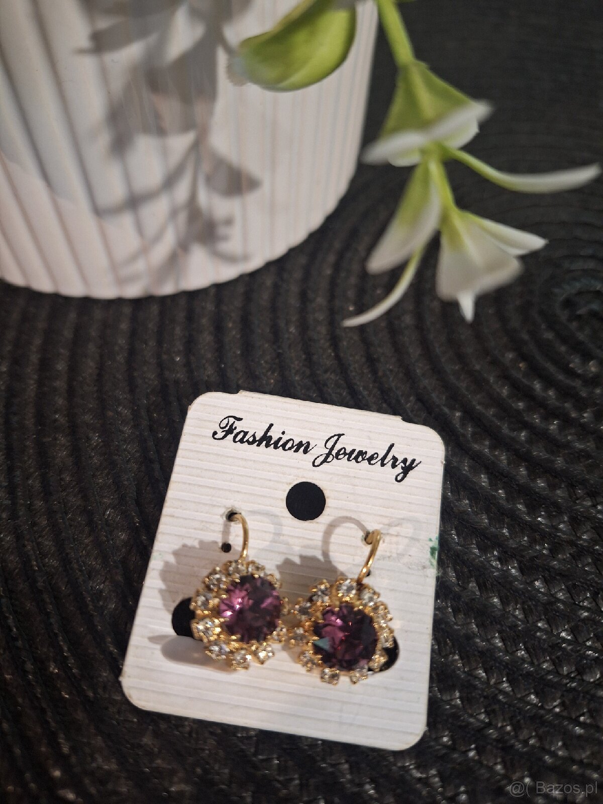 Kolczyki z cyrkoniami - 2