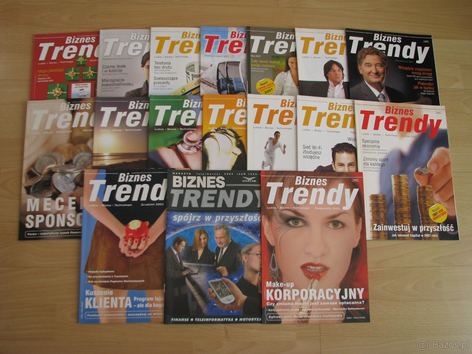 Biznes Trendy magazyn 2005r, 2006r i 2007r. - 2