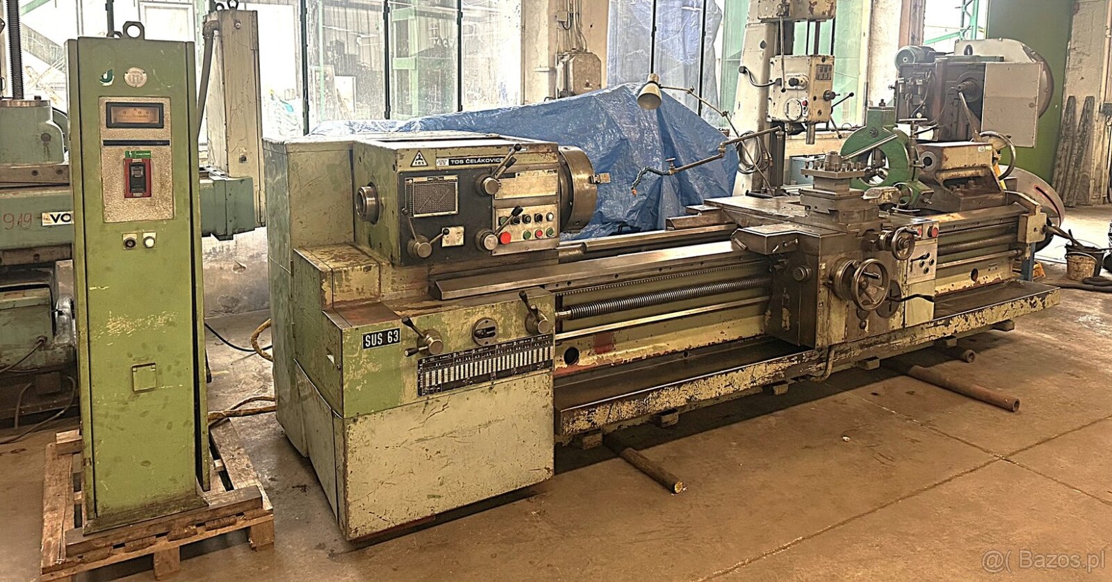 Tokarka kłowa SUS 63 /2750 - 2