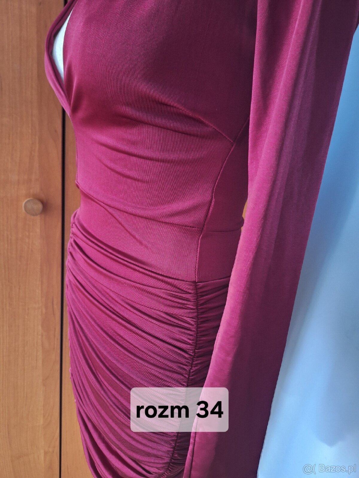 Sukienka dołem bufka - 2