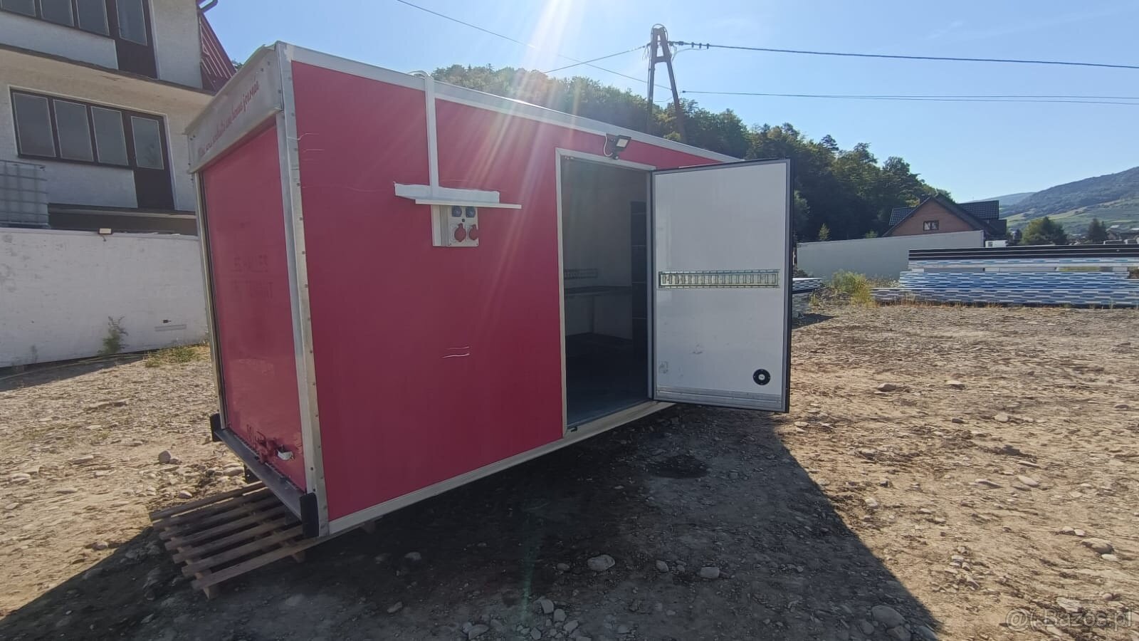 Kontener Budowlany / Domek Narzędziowy / magazyn / K177 - 2