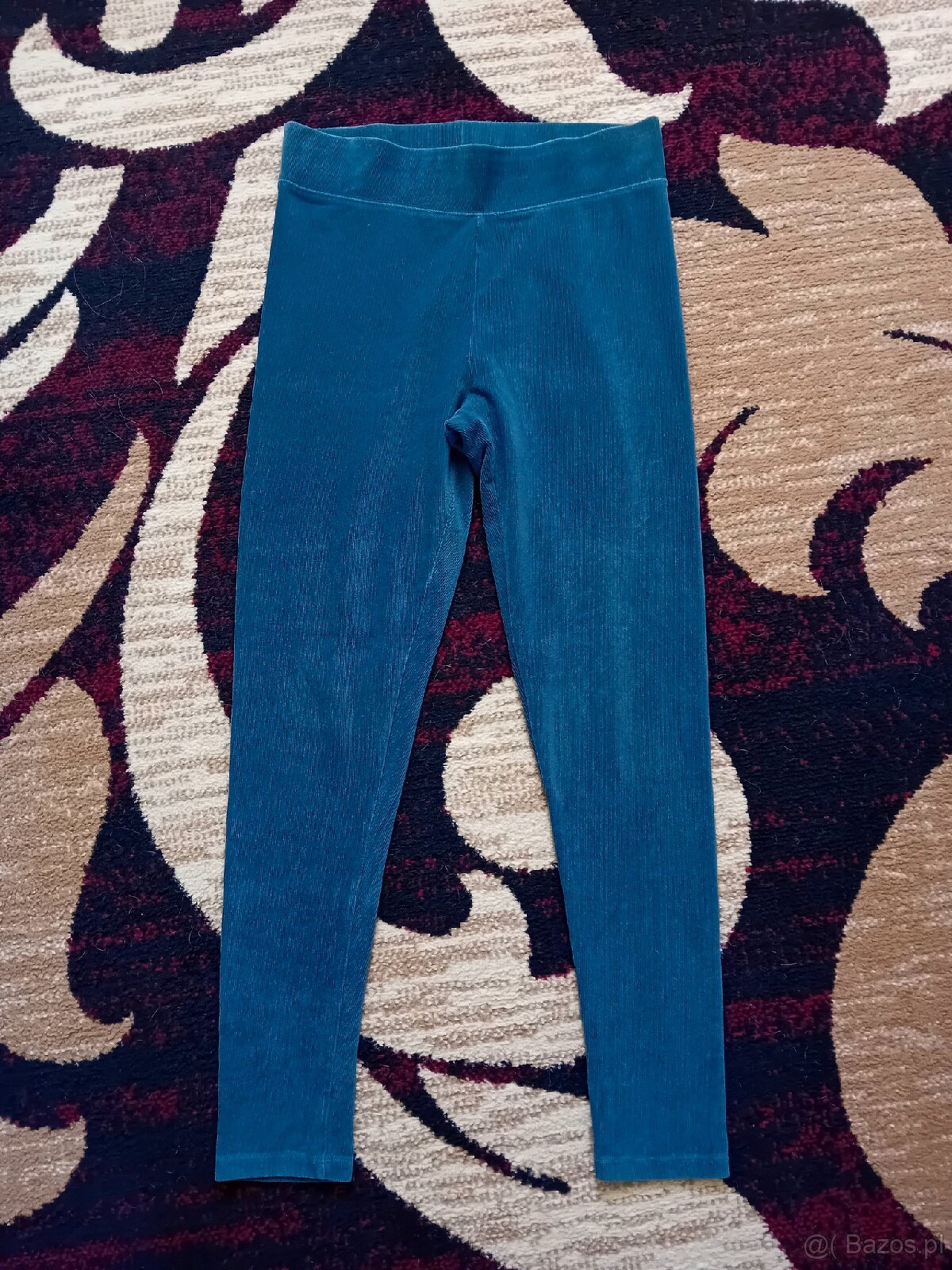 Legginsy prazkowane elastyczne dopasowane - 2