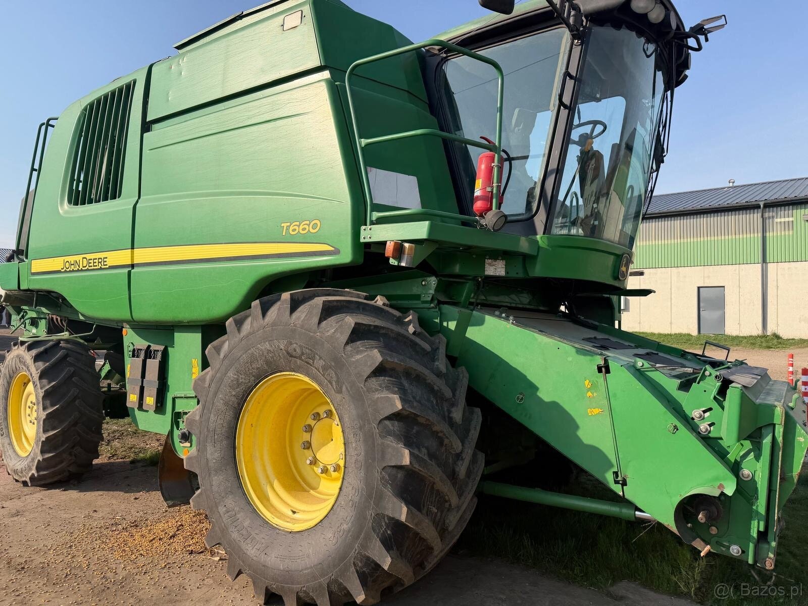 Kombajn zbozowy John Deere T660 rok pr 2011heder 7,6m Spr - 2