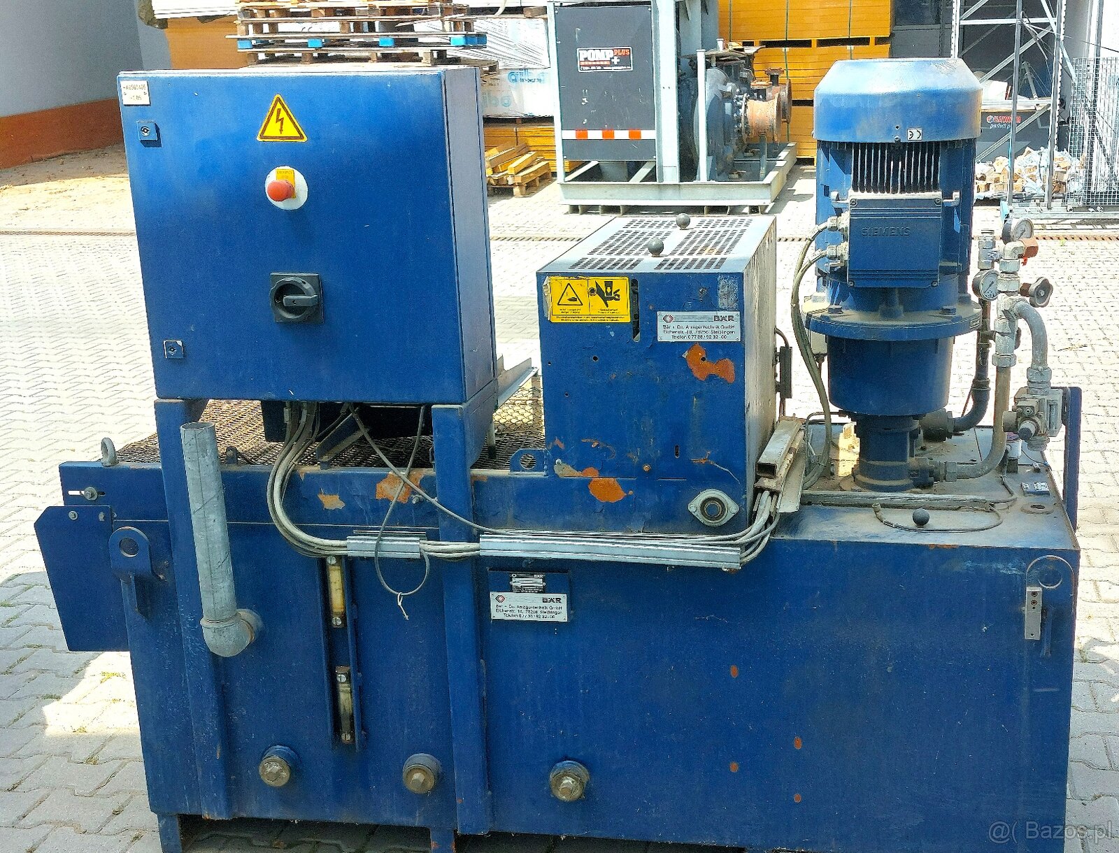 Agregat hydrauliczny BÄR SF 100 – pompa Allweiler, 80 bar - 2