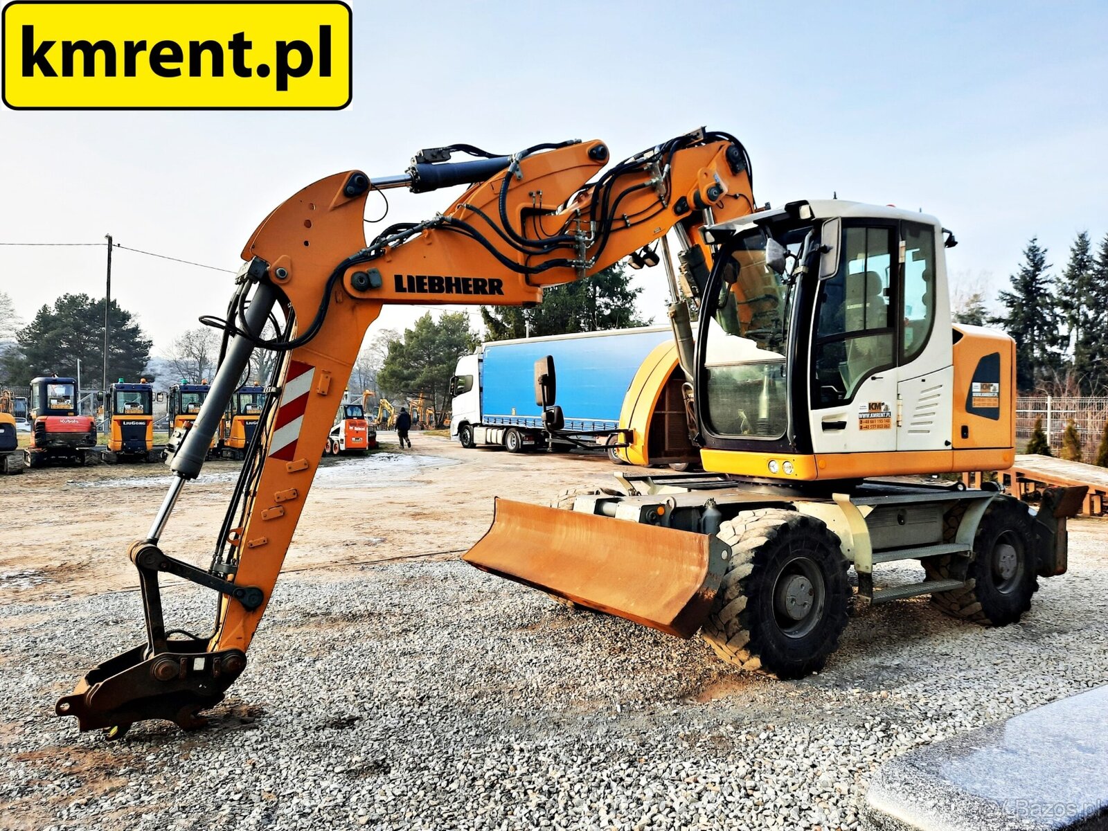 LIEBHERR A914 COMPACT KOPARKA KOŁOWA. 2014R - 2