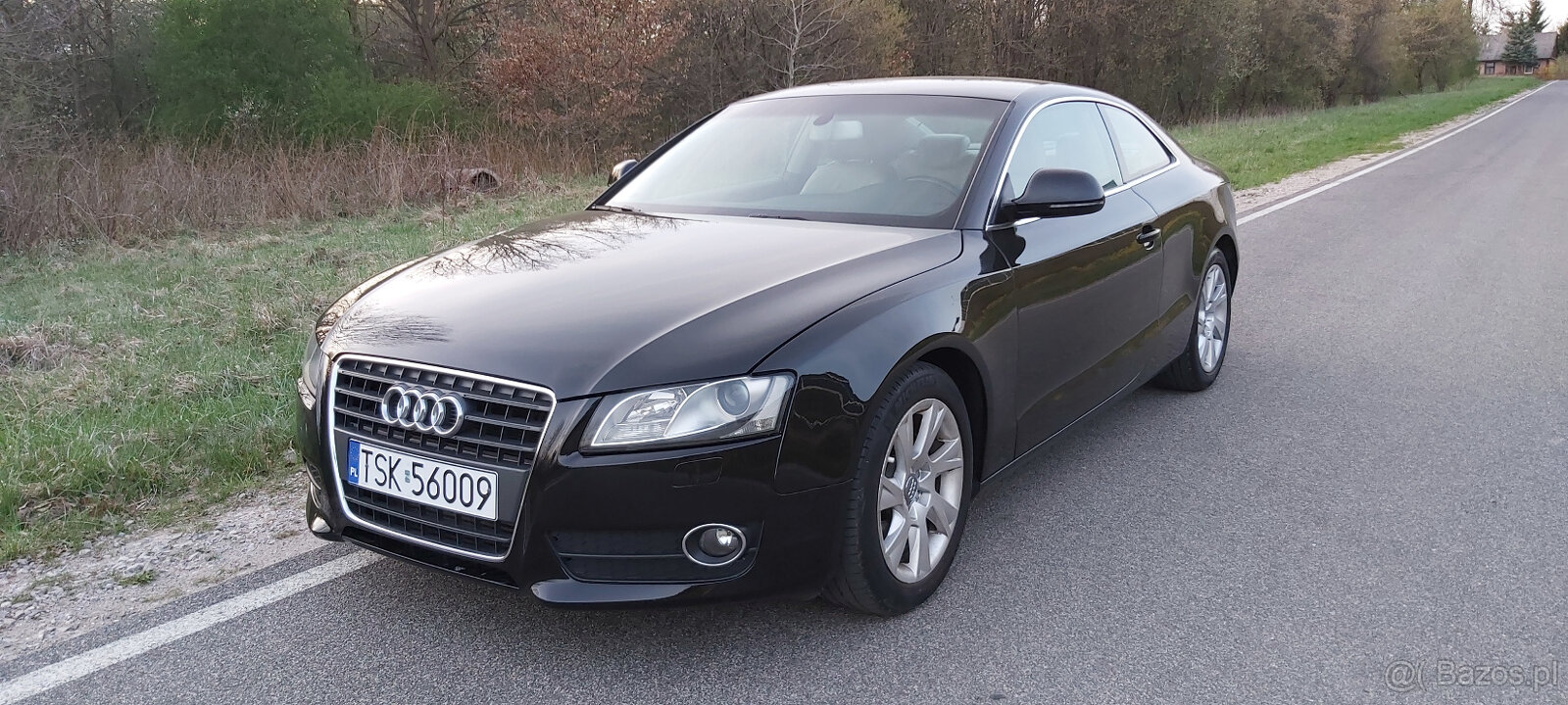 Audi A5 coupe 2,0TDI 170KM 2009r 164000 km Europa skóra - 2