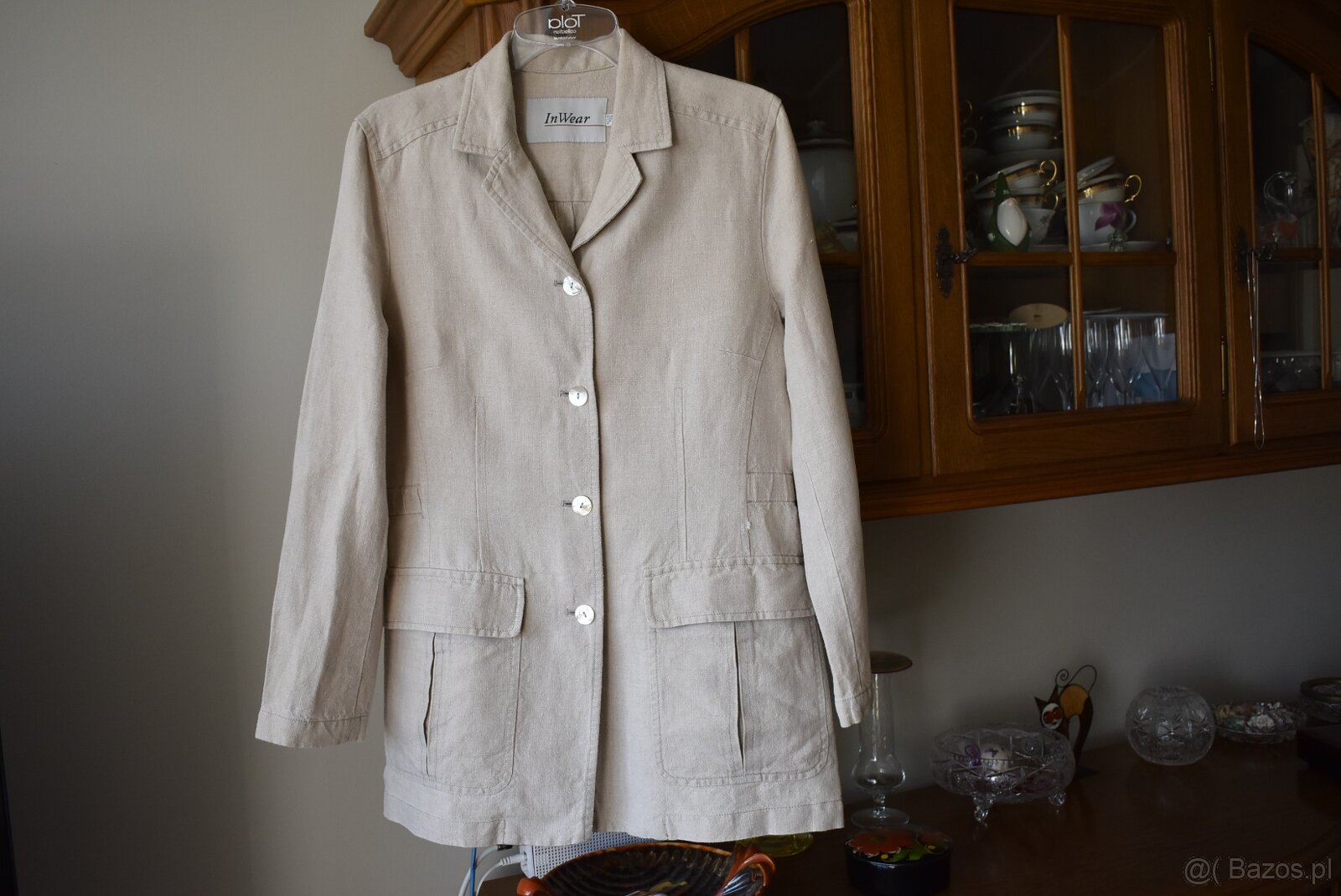 Żakiet vintage len firma InWear - 2