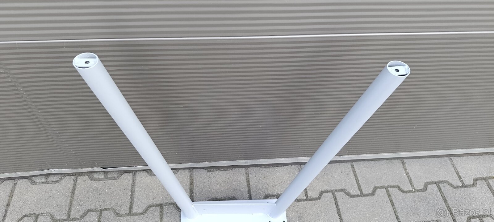 Nogi metalowe do stołu/biurka – kolor szary - 2