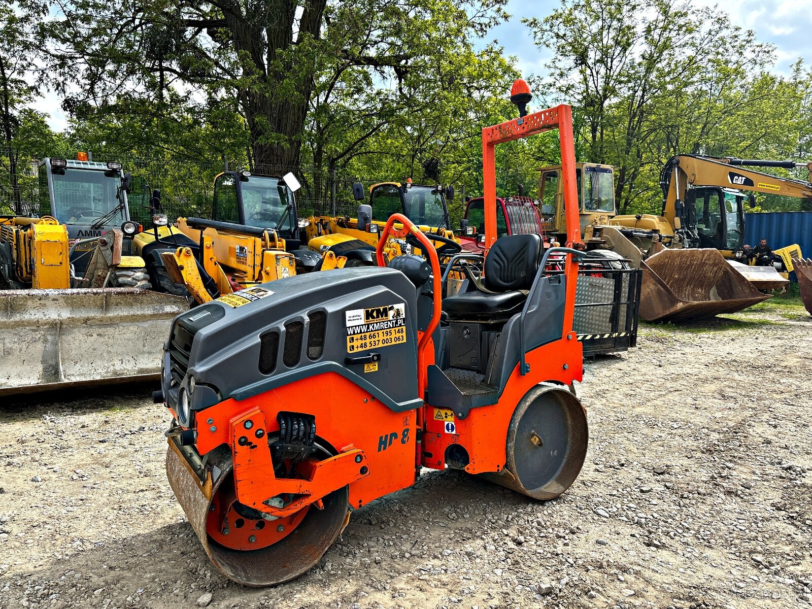 Hamm HD 8 WALEC 2017R. | BOMAG BW80 BW100 DYNAPAC CC1000 - 2